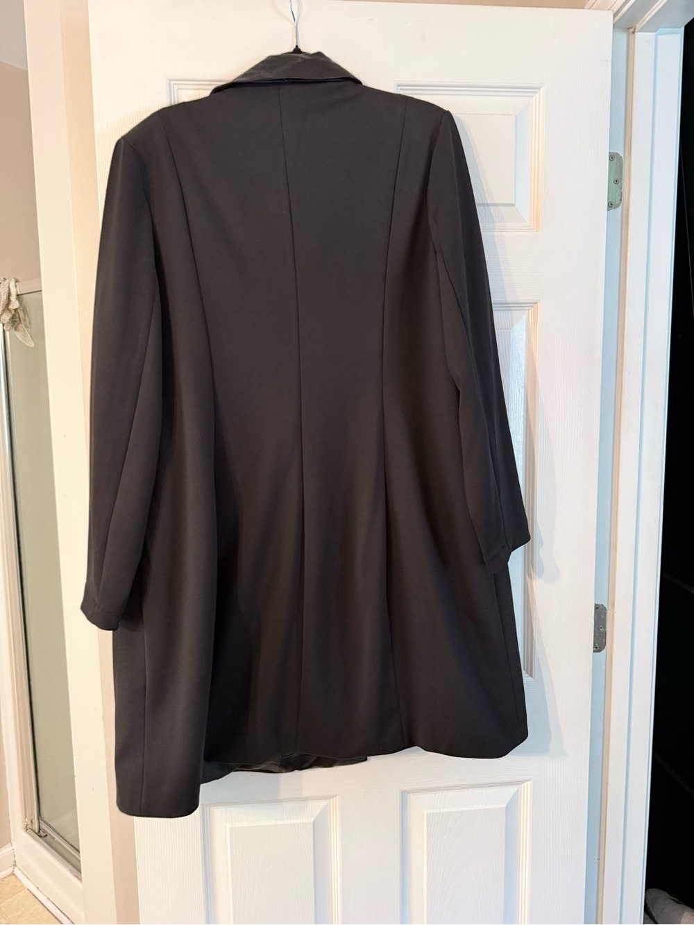 City Chic Black Long Sleeve Blazer Dress - Picture 10 of 10